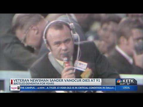 Veteran television newsman Sander Vanocur dies at 91