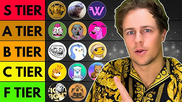 RANKING MEMECOIN GEMS FOR 2025 - (TIER LIST)