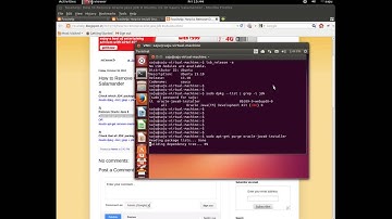 How to Remove Oracle Java JDK 6/7/8/9 Ubuntu