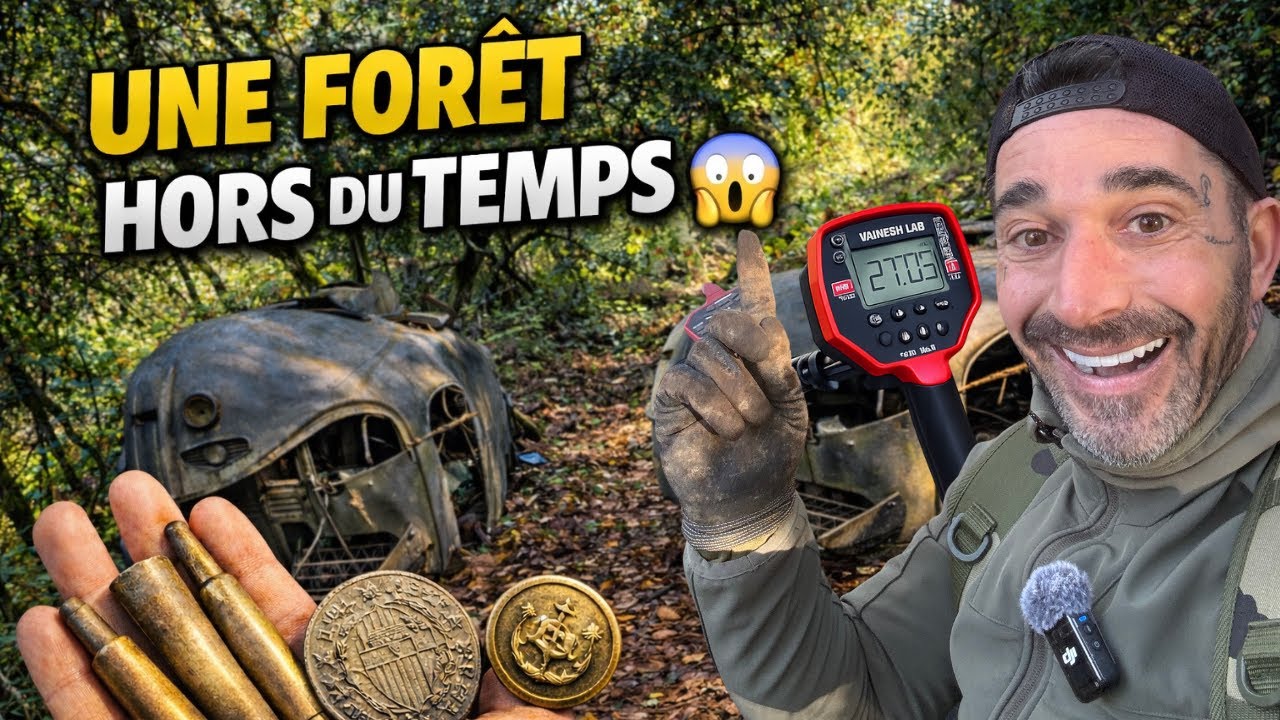 UNE FORÊT HORS DU TEMPS 🌲 Trouvailles incroyables en détection (🎁 Jeu concours)