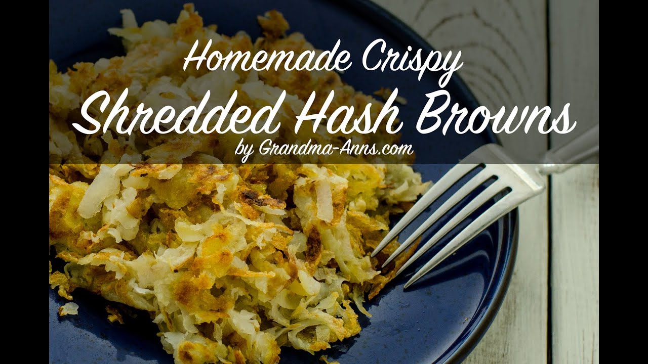 Crispy Homemade Hash Browns - Belly Full