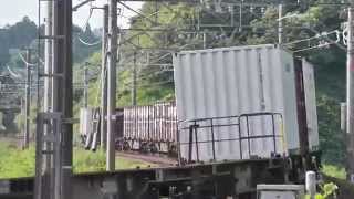 5099レ EF66‐108号機 東峰踏切通過