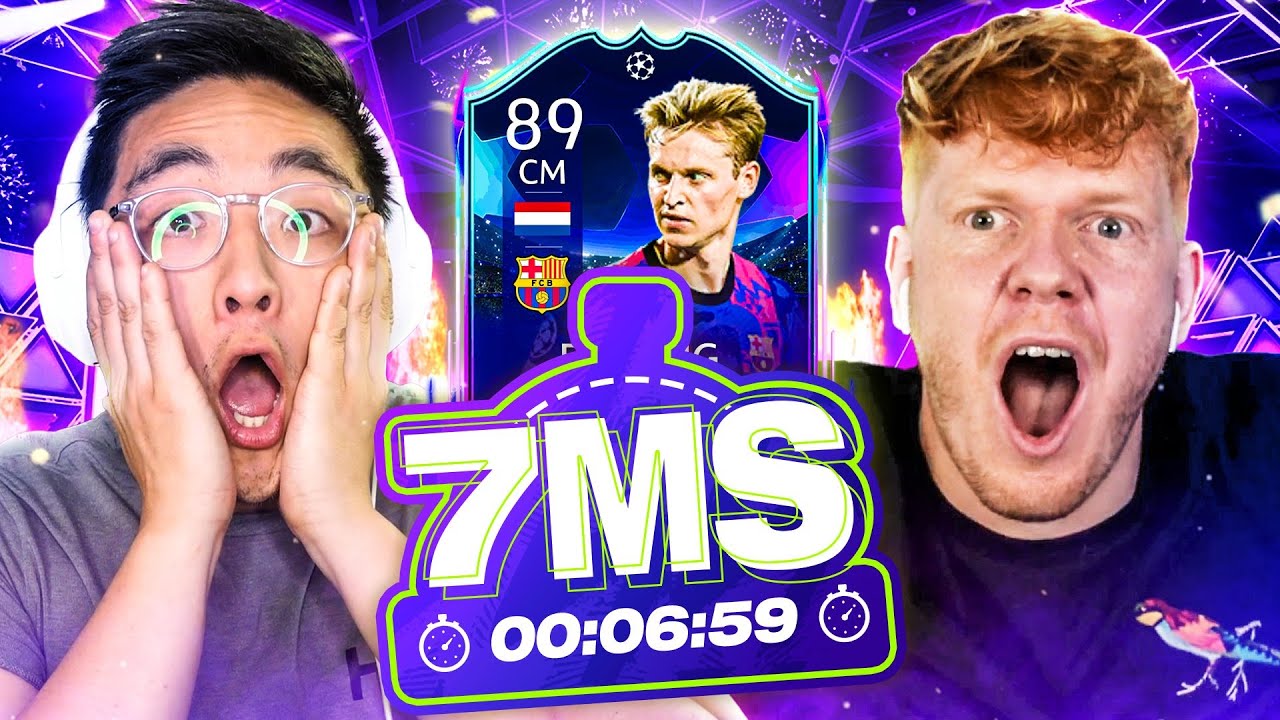 He's Basically An ICON!! FIFA 22 RTTK De Jong 7MS w/