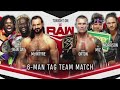 Drew McIntyre & The New Day Vs Randy Orton, The Miz & John Morrison - WWE Raw 09/11/2020 (Español)
