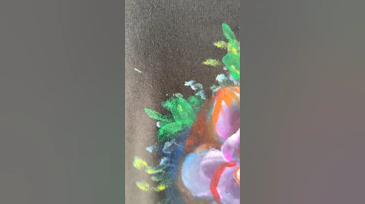 Fabric #paintingtechniques #fabricpainting #kaviartstudio #shorts #viralreels