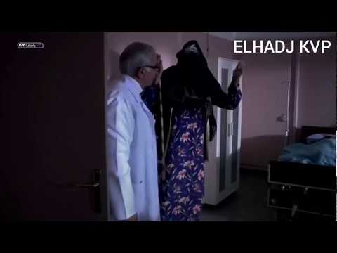كارا يتنكر في هيئة امرأة عجوز من أجل زيارة مراد علمدار في المستشفى وادي الذئاب الجزء السابع