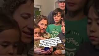 Family Chose To Hold Onto Something Everlasting Transforming Baby Amelies Ashes Into A Diamond