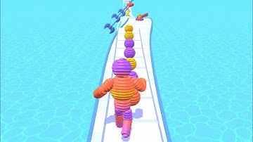 ROPE-MAN RUN GAME 🧶😎- All Levels Gameplay Walkthrough Android, iOS