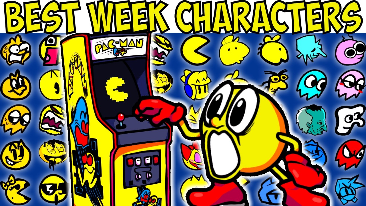 ALL BEST WEEK CHARACTERS | FNF Character Test | Gameplay VS Playground