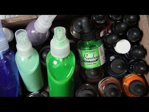 Making Spray Inks With Acrylic Paint Making Spray Inks With Acrylic Paint