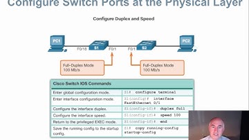 NTEC 222 CCNA 2 v6 Chapter 5 - Switch Configuration