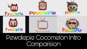 PewDiePie Cocomelon Intro Compilation