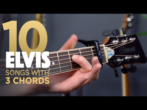 Play 10 ELVIS songs with 3 EASY chords