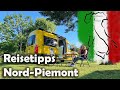 CAMPING in ITALIEN: Spannendes Piemont・Lago Maggiore, Intra, Ortasee und ganz viel Reis・VLOG1