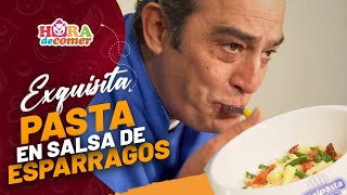 EXQUISITA pasta en SALSA de ESPÁRRAGOS | Omar Fierro