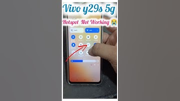 Vivo y29s 5g hotspot not working problem solution 😭✨👈
