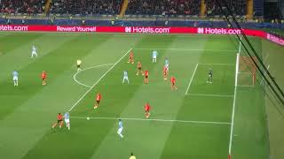 Шахтер - Манчестер Сити 0-3. Гол Марез Рияд. Shakhtar - Manchester City 0-3. Marez Riyad Goal