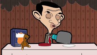 mr bean loses scrapers hunts golden sticker mr bean