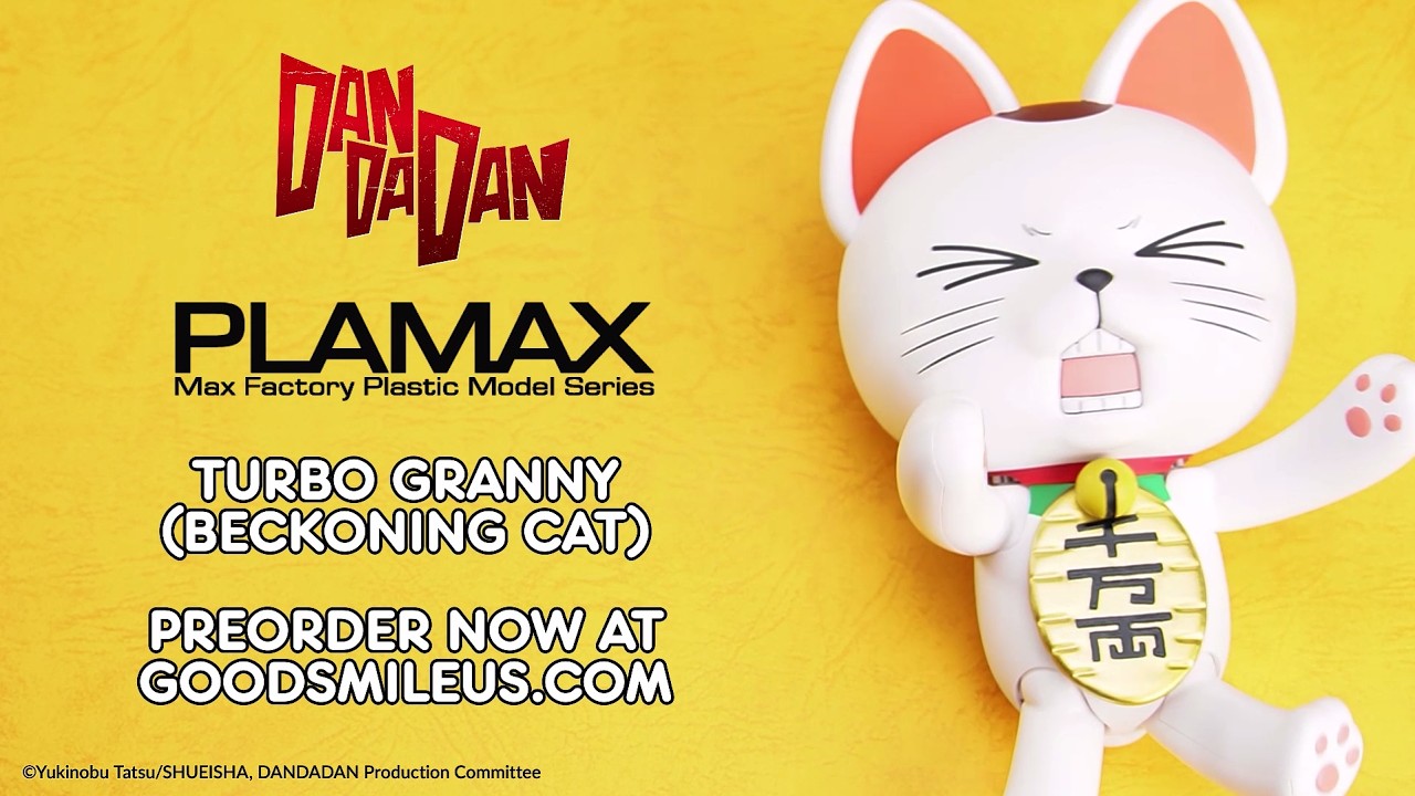 Dandadan - PLAMAX Turbo Granny (Beckoning Cat) Model Kit – Good
