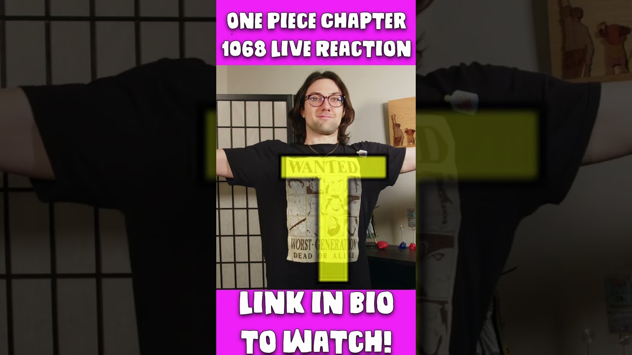One Piece Chapter 1068 Live Reaction