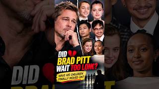 Brad Pitt Waited Too Long… Did His Children Finally Give Up on Him?