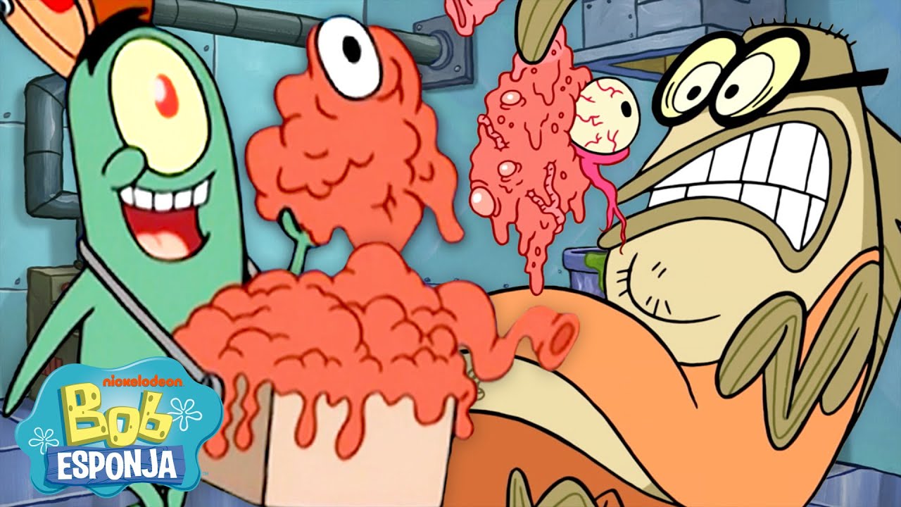 Bob Esponja | Espera, Deja que Plankton Cocine 🔥 | Bob Esponja en Español