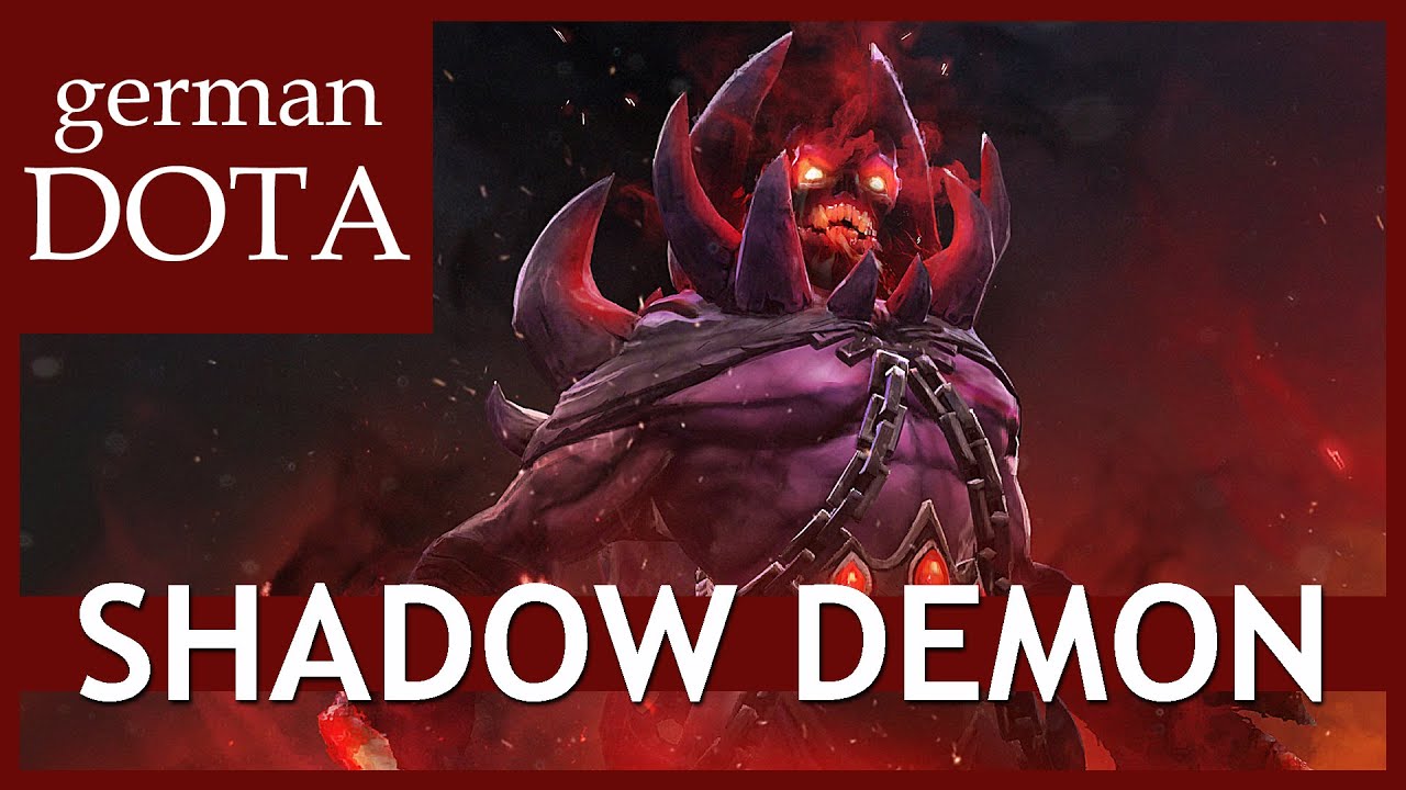 Dota 2 SHADOW DEMON Gameplay - Let's Play Dota 2 German / Deutsch - YouTube