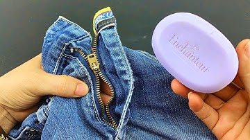 The Tailor Revealed A Secret! How To Fix A Broken Zipper At Home In Just A Few Minutes