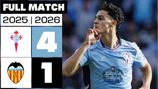 Celta 4 - 1 Valencia CF 2025/26 PILNAS MAČAS