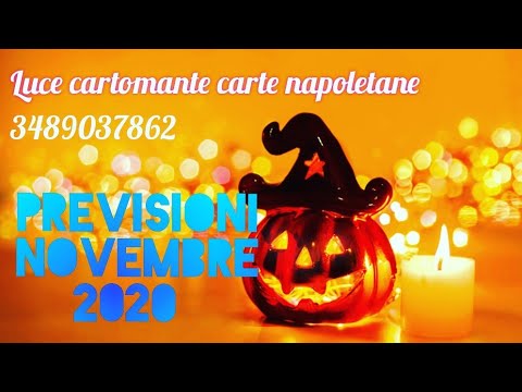 Novembre Previsioni Mensili Stesa A 26 Carte Napoletane Youtube