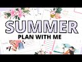 PATREON PLAN WITH ME | CUSTOM SPREAD FOR JENNIE | LIVE LOVE POSH SUMMER | HORIZONTAL HAPPY PLANNER