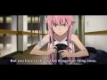 Future Diary ep12　"You're dying here with me!"　Yuno is really serious