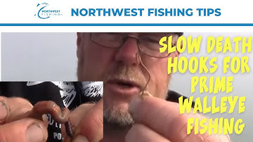 How to Use Slow Death Hooks for Walleye | Northwest Fishing Tips