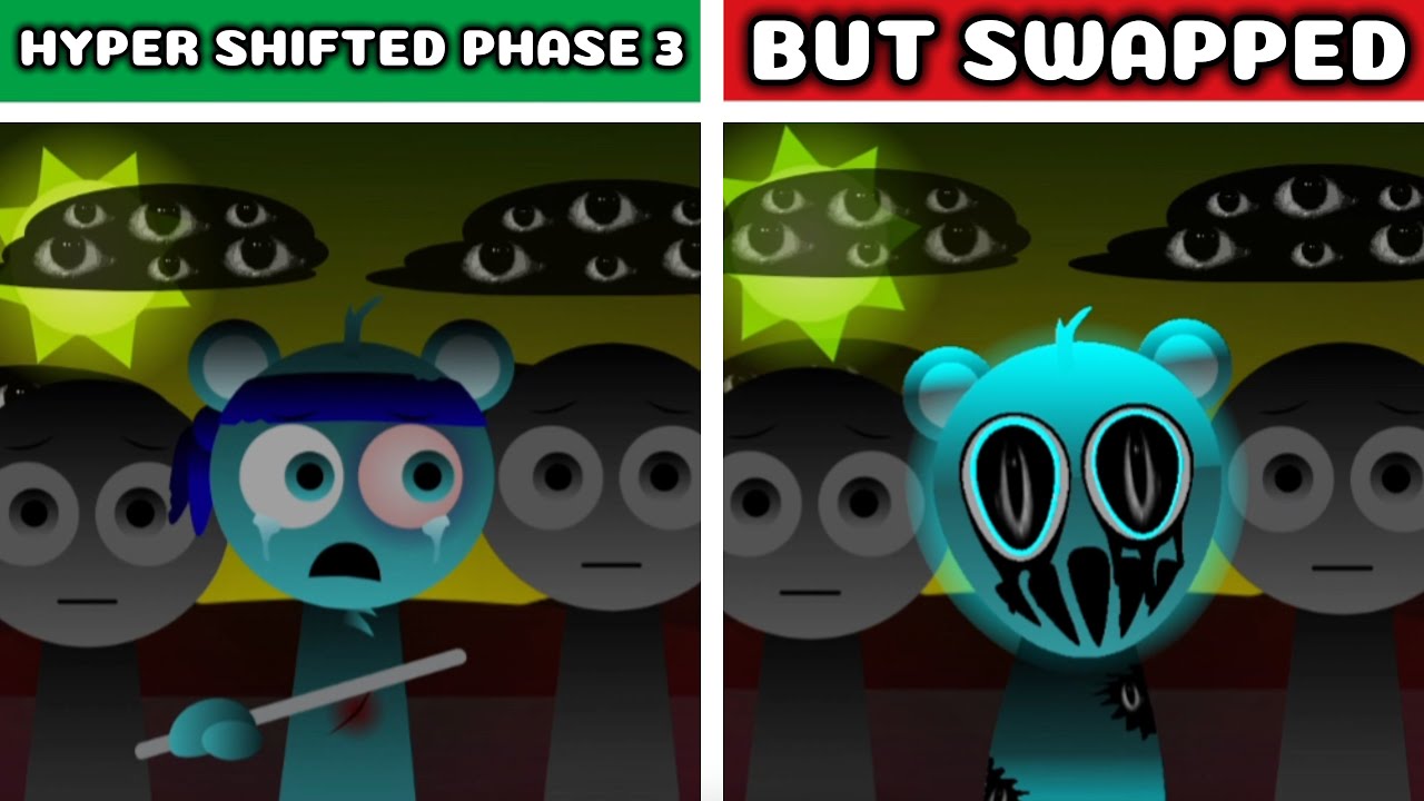 Incredibox Sprunki Hyper Shifted Phase 3 — Original vs Swapped: Which One Better?