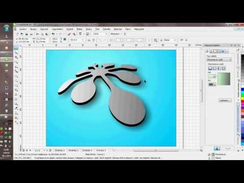 Corel Draw – vysunutí