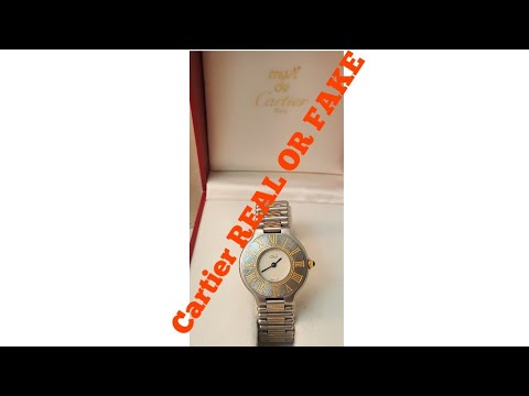 how to check if cartier watch is real