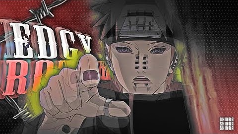 Naruto Edit Edgy Rotate (Free Preset) - Alight Motion Edit