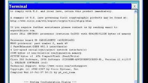 Cisco Configuration Wizard
