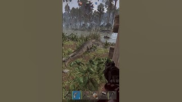 Getting Door Camped by a Crocodile in Rust is WILD 🐊🔥