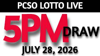 Lotto Result Today 5pm Draw July 28, 2026 Swertres Ez2  PCSO LIVE