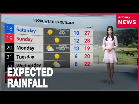 [Weather] Rain in southern regions, early summer heat returns this weekend