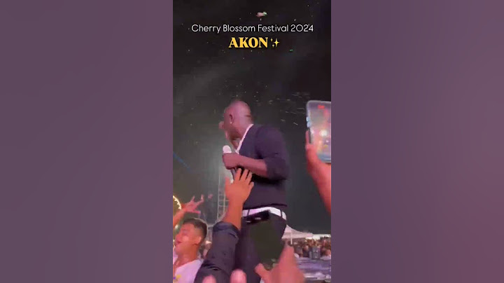 Akon live concert shillong cherry blossom