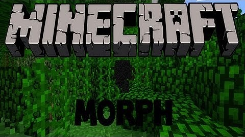 Minecraft Morph Mod  | Change Into any mob!