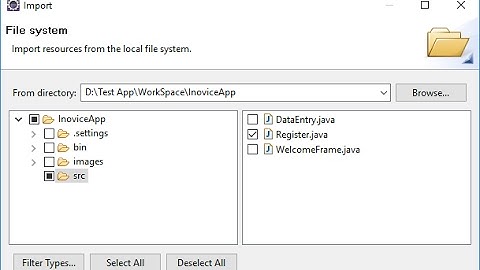 How to add Only Java Files to Existing Project in Eclipse IDE Tutorial - Intact Abode