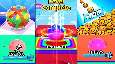 @CutiePie22yt  -Ball Run 2048 vs Flexy Runner 3D vs Food Run (Part 2) - #2048nation #devagamezone