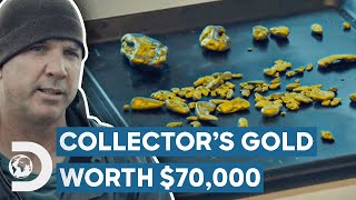 $70,000 Gold Nugget Pushes Dustin’s Crew To Mine Harder | Gold Rush: White Water