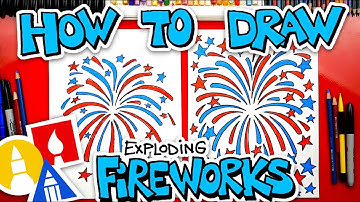 How To Draw An Exploding Firework