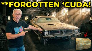 HE FOUND THIS CAR IN AN ABANDONED BUILDING...