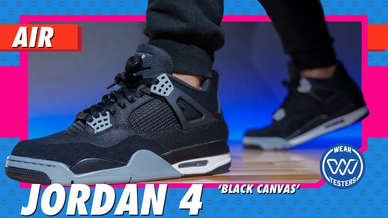 AIR JORDAN 4 BLACK CAT ON FEET/REVIEW 