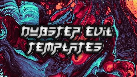 Avee player template Trap Dark Style ( Trap Cosmos) | Dubstep Evil Template